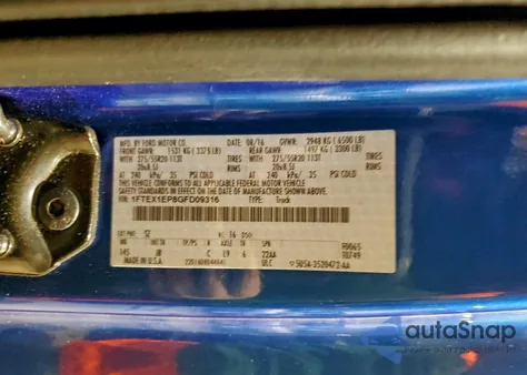 2016 Ford F150 Super Cab from USA, damaged, VIN 1FTEX1EP8GFD09316